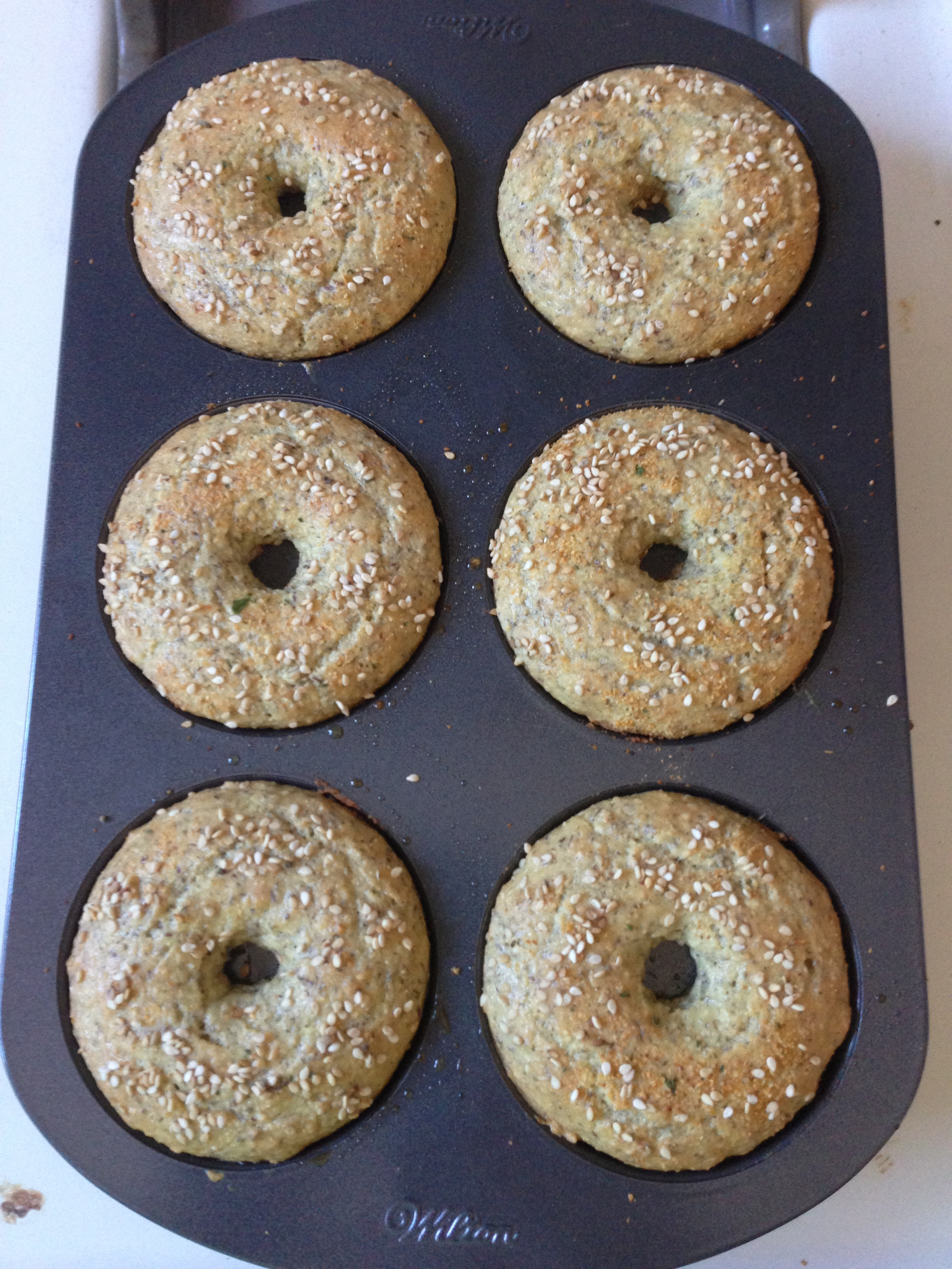 Slow Carb Bagel Recipe Gluten & Grain Free - Eat Teach Laugh Craft