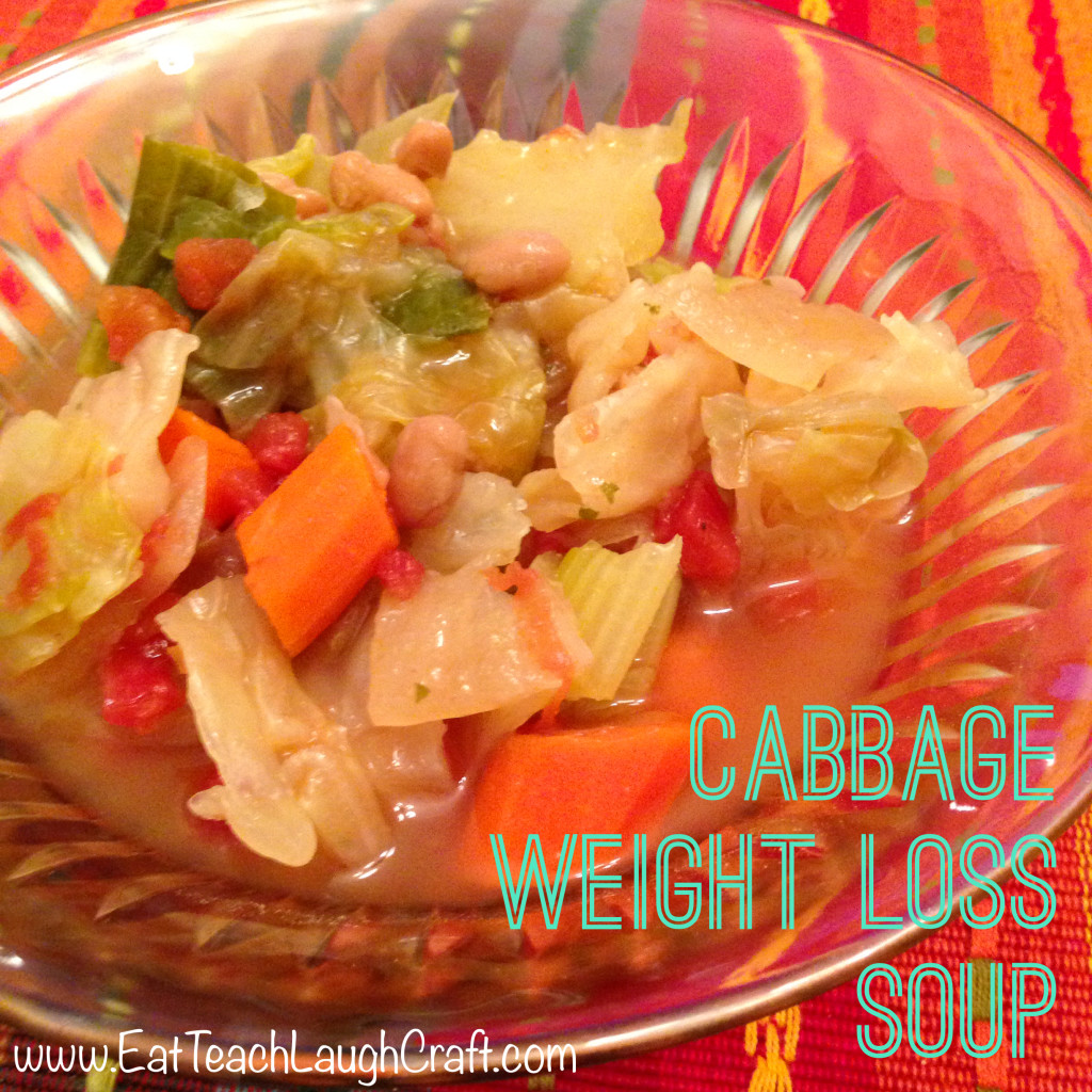 Cabbage Weight Loss Soup Recipe Eat Teach Laugh Craft
