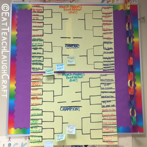 March Madness Book Edition - Part 1 - Eat Teach Laugh Craft