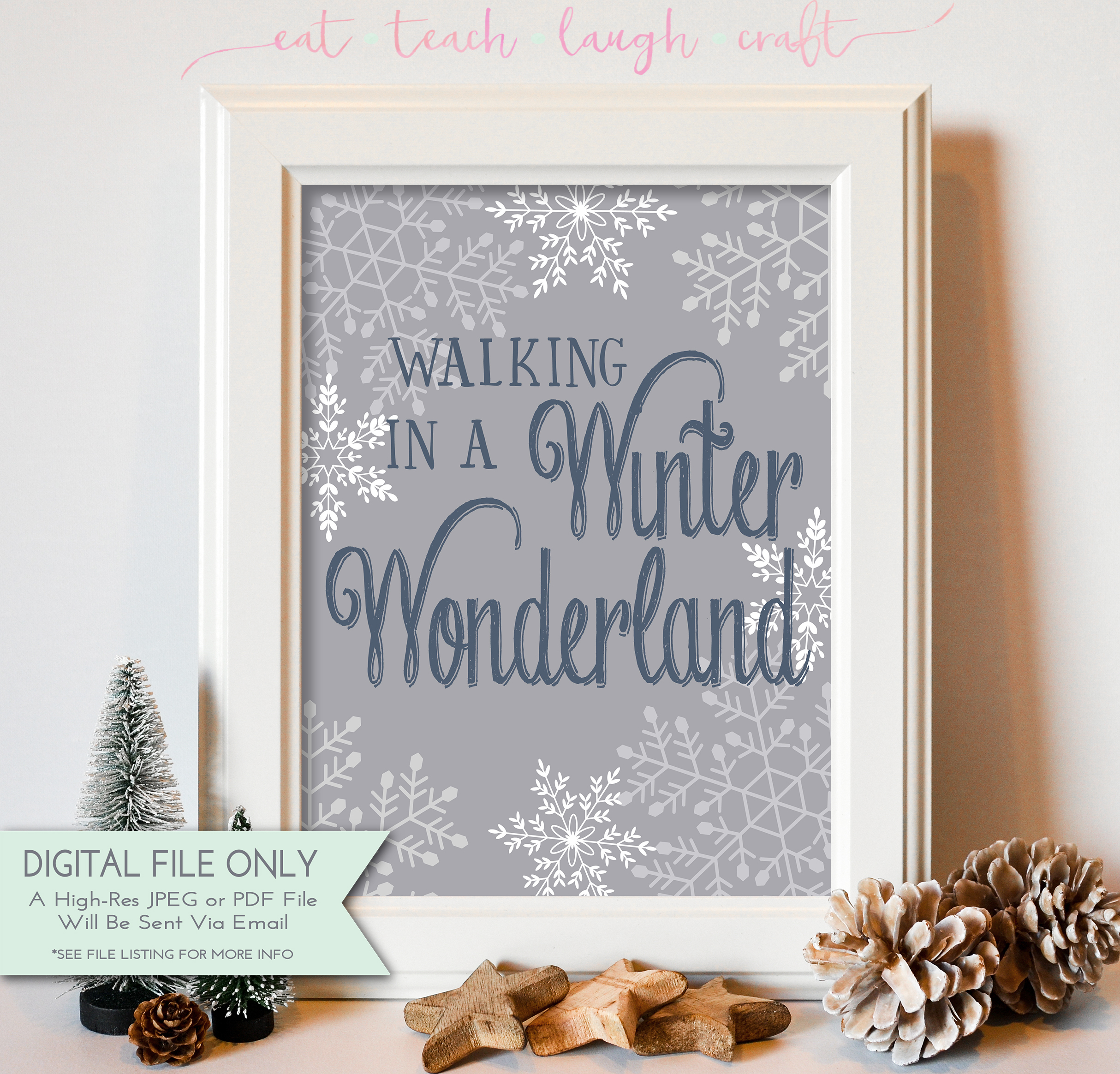 Winter Wonderland Printables