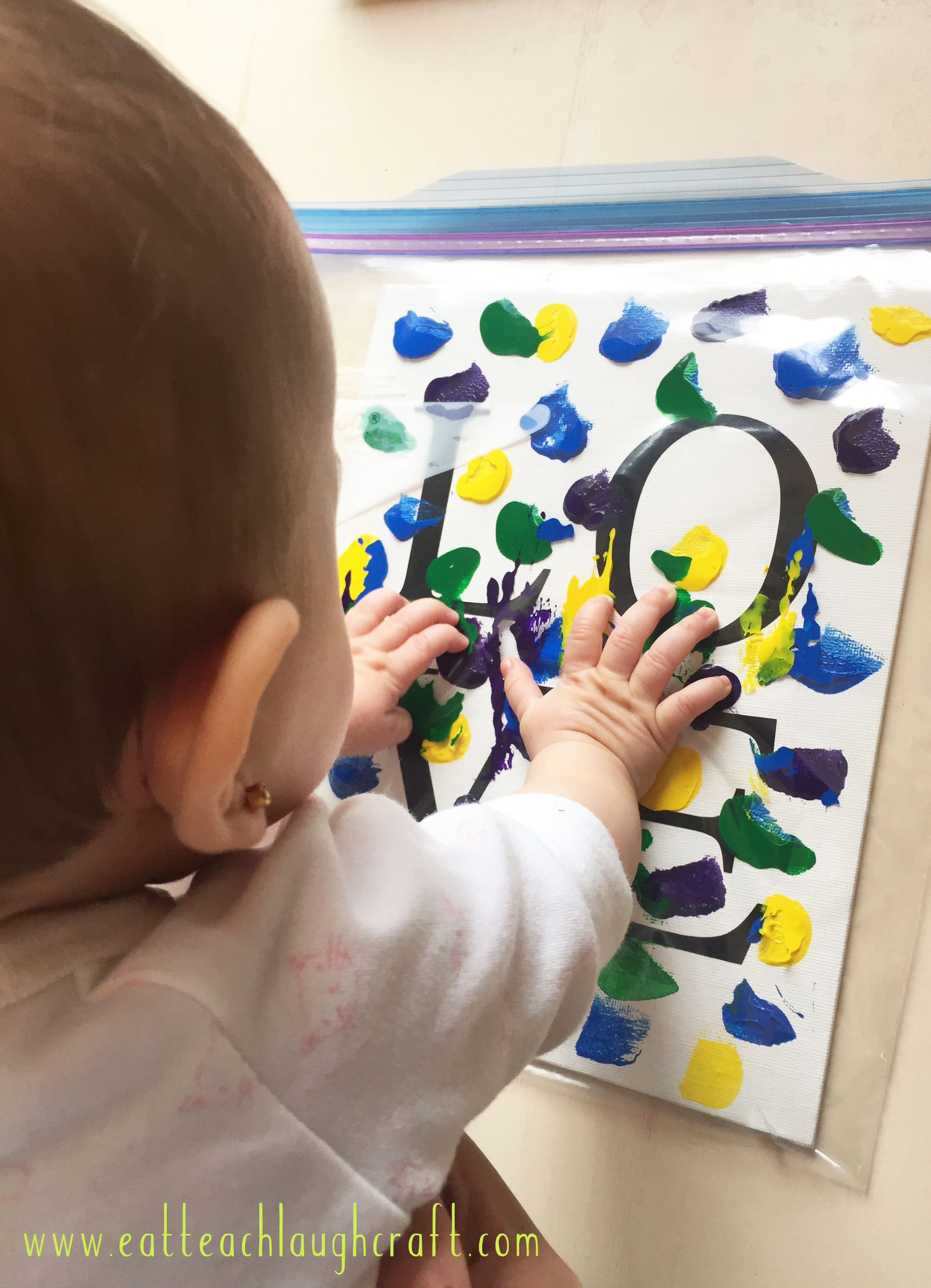 Toddler Canvas Painting